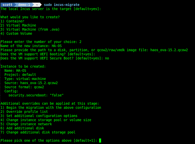 HA-OS Migrate