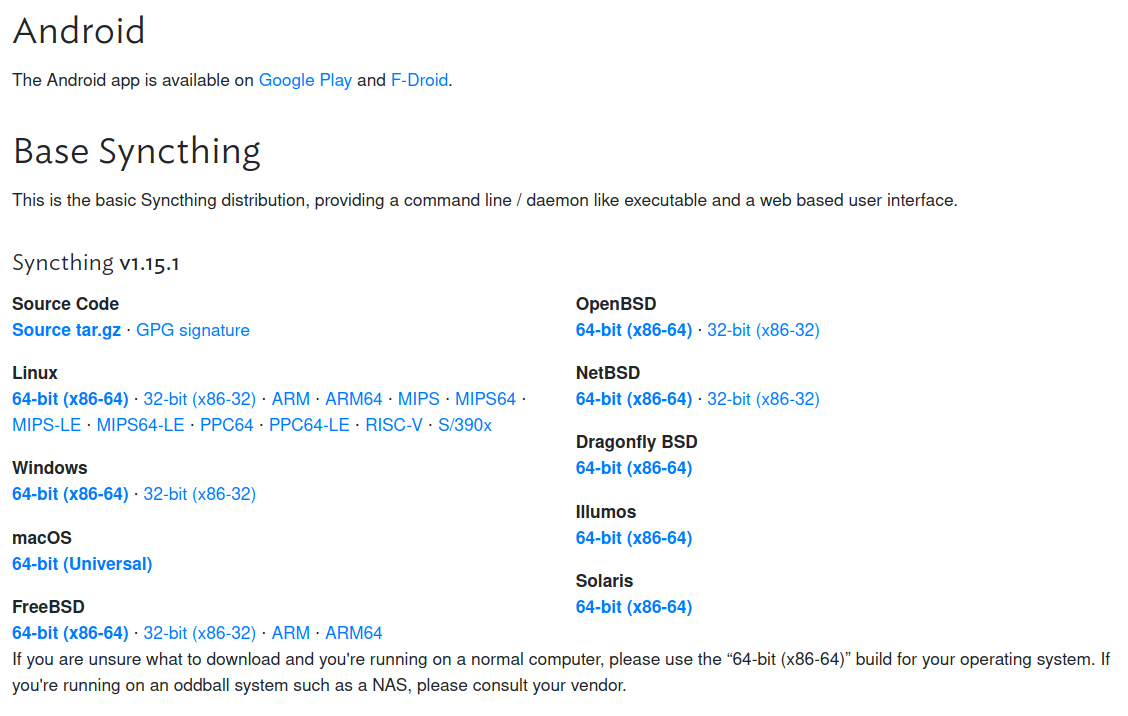 Welcome to Syncthing's documentation! — Syncthing documentation