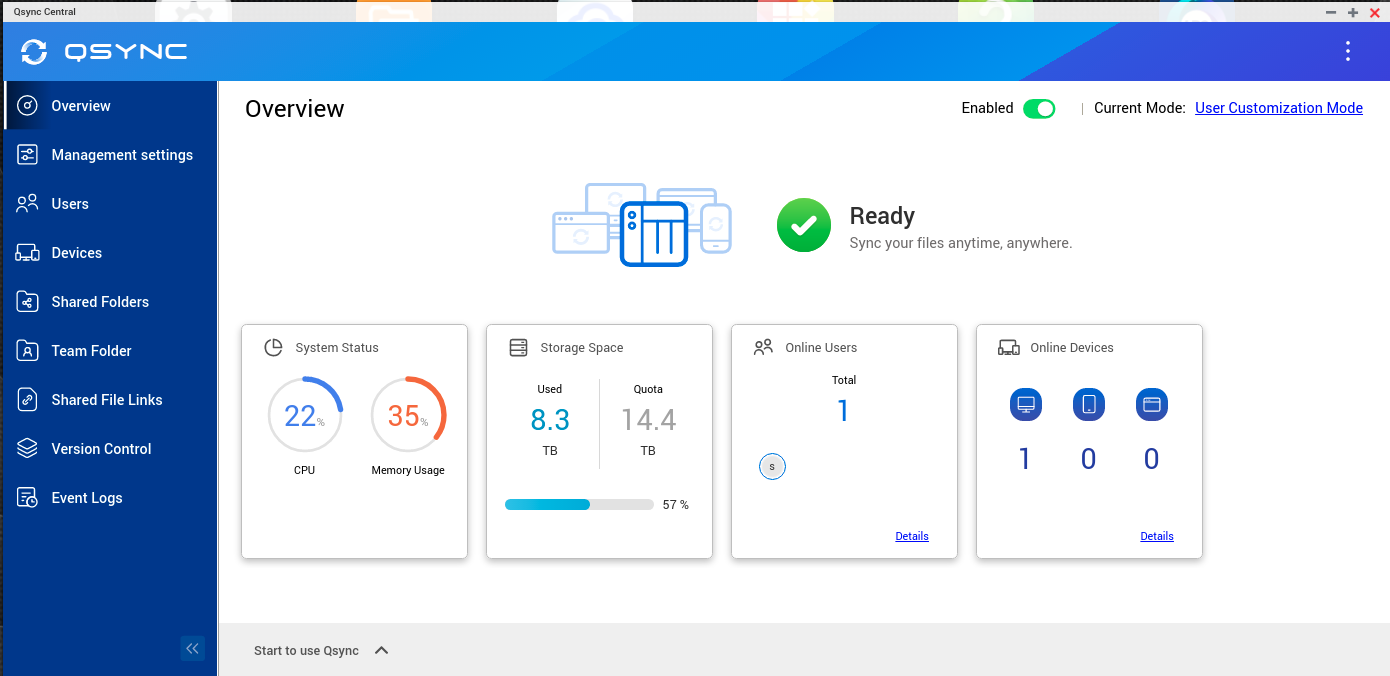 qsync central